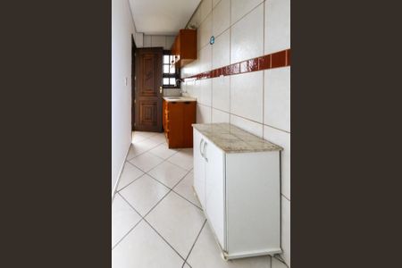 Cozinha de apartamento para alugar com 1 quarto, 36m² em São José, Canoas