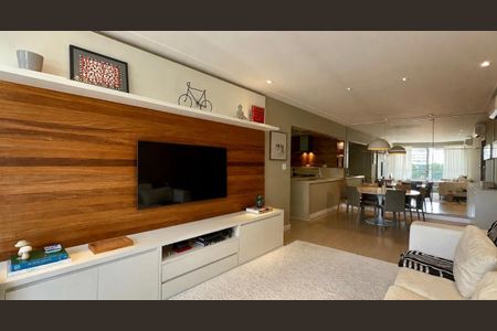 Sala de TV de apartamento para alugar com 2 quartos, 115m² em Pinheiros, São Paulo