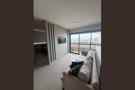 Sala de apartamento para alugar com 1 quarto, 43m² em Setor Bueno, Goiânia