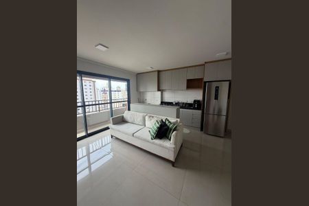 Sala de apartamento para alugar com 1 quarto, 43m² em Setor Bueno, Goiânia