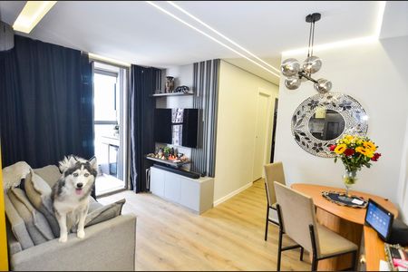 Sala de apartamento à venda com 3 quartos, 65m² em Santo Cristo, Rio de Janeiro