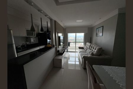 Apartamento à venda com 77m², 3 quartos e 2 vagasSala