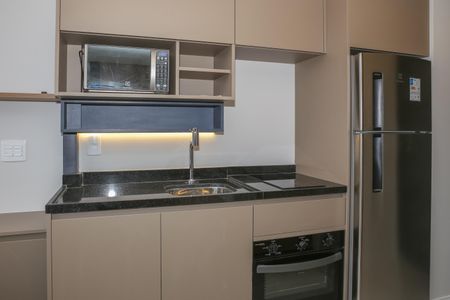 Studio para alugar com 45m², 1 quarto e sem vaga Studio para alugar com 45m², 1 quarto e sem vagaSala e Cozinha
