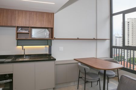 Studio para alugar com 45m², 1 quarto e sem vagaSala e Cozinha