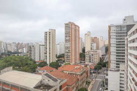 Vista da Sacada de kitnet/studio para alugar com 1 quarto, 45m² em Perdizes, São Paulo