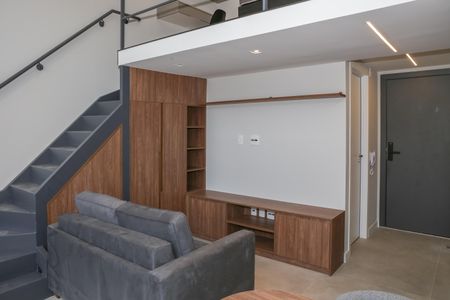 Studio para alugar com 45m², 1 quarto e sem vagaSala e Cozinha