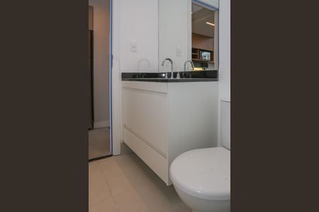 Studio para alugar com 45m², 1 quarto e sem vaga Studio para alugar com 45m², 1 quarto e sem vagaBanheiro