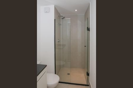 Studio para alugar com 45m², 1 quarto e sem vaga Studio para alugar com 45m², 1 quarto e sem vagaBanheiro