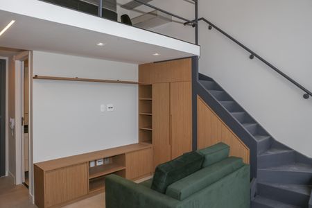 Studio para alugar com 45m², 1 quarto e sem vaga Studio para alugar com 45m², 1 quarto e sem vagaSala e Cozinha