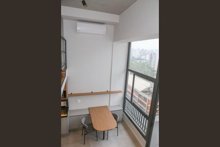 Sala e Cozinha de kitnet/studio para alugar com 1 quarto, 45m² em Perdizes, São Paulo