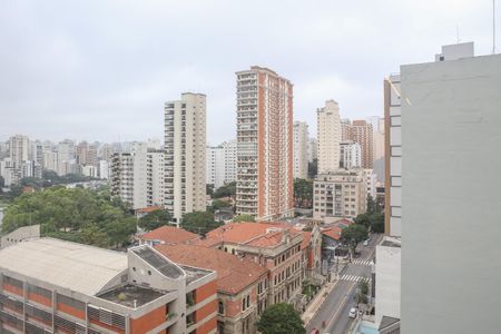 Vista da Sacada de kitnet/studio para alugar com 1 quarto, 45m² em Perdizes, São Paulo
