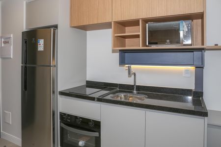 Studio para alugar com 45m², 1 quarto e sem vagaSala e Cozinha