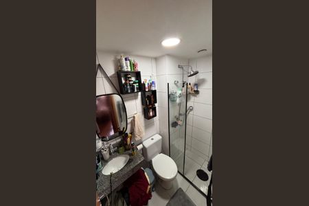 Banheiro da Suíte  de apartamento à venda com 2 quartos, 55m² em Colégio, Rio de Janeiro