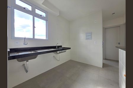 Apartamento à venda com 55m², 2 quartos e 2 vagas Apartamento à venda com 55m², 2 quartos e 2 vagasCozinha e tanque