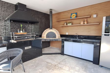 Área comum - Churrasqueira de apartamento à venda com 2 quartos, 109m² em Jardim, Santo André