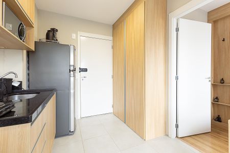 Cozinha de apartamento à venda com 1 quarto, 27m² em Vila Olímpia, São Paulo