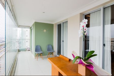 Varanda da Sala de apartamento para alugar com 3 quartos, 93m² em Centro, Guarulhos
