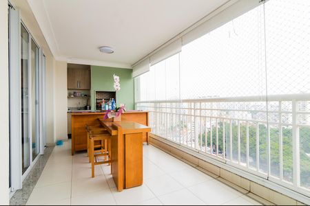 Varanda da Sala de apartamento para alugar com 3 quartos, 93m² em Centro, Guarulhos