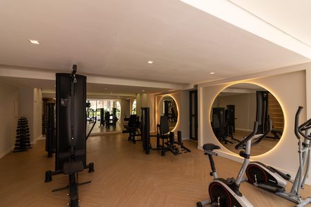 Studio à venda com 24m², 1 quarto e sem vaga Studio à venda com 24m², 1 quarto e sem vagaÁrea comum - Academia