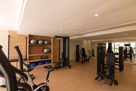Studio à venda com 24m², 1 quarto e sem vaga Studio à venda com 24m², 1 quarto e sem vagaÁrea comum - Academia