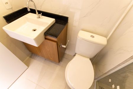 Studio à venda com 24m², 1 quarto e sem vaga Studio à venda com 24m², 1 quarto e sem vagaBanheiro