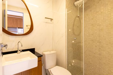 Studio à venda com 24m², 1 quarto e sem vaga Studio à venda com 24m², 1 quarto e sem vagaBanheiro