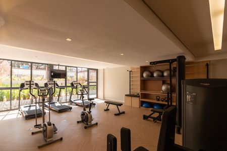 Studio à venda com 24m², 1 quarto e sem vaga Studio à venda com 24m², 1 quarto e sem vagaÁrea comum - Academia