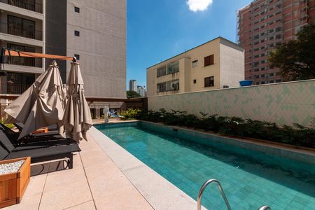Studio à venda com 24m², 1 quarto e sem vaga Studio à venda com 24m², 1 quarto e sem vagaÁrea comum - Piscina
