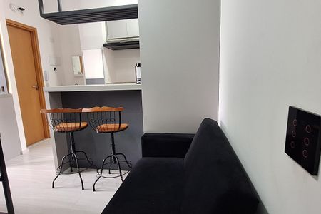 Apartamento para alugar com 30m², 1 quarto e 1 vagaDetalhe Sala