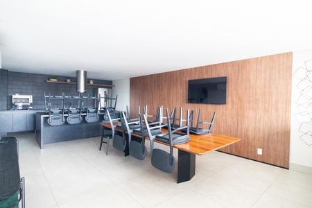 Apartamento para alugar com 39m², 1 quarto e 1 vaga Apartamento para alugar com 39m², 1 quarto e 1 vagaÁrea comum - Salão de festas