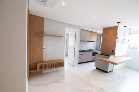 Sala 01 de apartamento para alugar com 1 quarto, 39m² em Barro Preto, Belo Horizonte