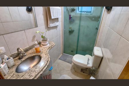 Banheiro de apartamento à venda com 1 quarto, 70m² em Vila Mussolini, São Bernardo do Campo
