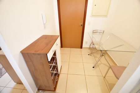 Cozinha de kitnet/studio para alugar com 1 quarto, 35m² em Parque dos Jacarandás, Campinas