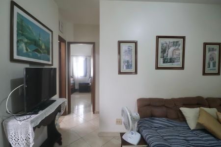 Sala de apartamento para alugar com 2 quartos, 47m² em Vila Julia, Guarujá