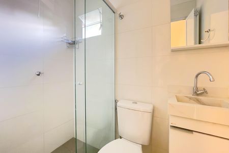 Studio para alugar com 35m², 1 quarto e sem vaga Studio para alugar com 35m², 1 quarto e sem vagaBanheiro