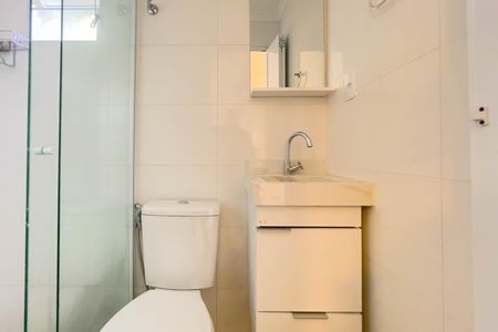 Studio para alugar com 35m², 1 quarto e sem vaga Studio para alugar com 35m², 1 quarto e sem vagaBanheiro