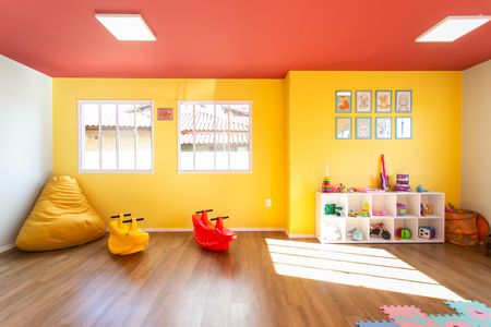 Studio para alugar com 17m², 1 quarto e sem vaga Studio para alugar com 17m², 1 quarto e sem vagaÁrea comum - Brinquedoteca