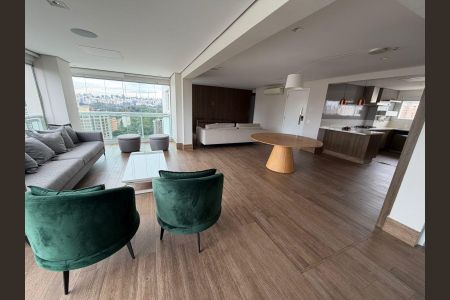 Sala de apartamento para alugar com 2 quartos, 158m² em Vila Nova Conceição, São Paulo