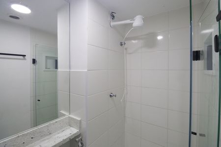 Banheiro de apartamento para alugar com 1 quarto, 29m² em Parque Vitoria, São Paulo