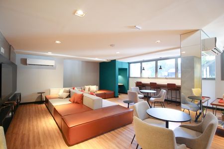 Studio para alugar com 25m², 1 quarto e sem vaga Studio para alugar com 25m², 1 quarto e sem vagaÁrea comum - Coworking