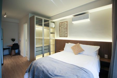 Suíte  de kitnet/studio para alugar com 1 quarto, 25m² em Planalto Paulista, São Paulo