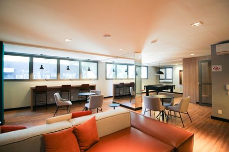 Studio para alugar com 25m², 1 quarto e sem vaga Studio para alugar com 25m², 1 quarto e sem vagaÁrea comum - Coworking