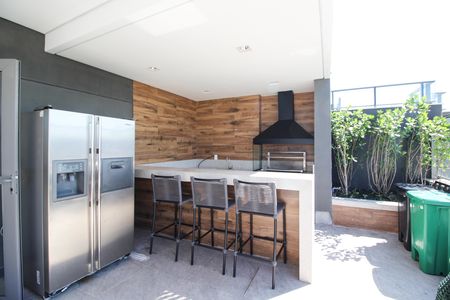 Studio para alugar com 25m², 1 quarto e sem vaga Studio para alugar com 25m², 1 quarto e sem vagaÁrea comum - Churrasqueira