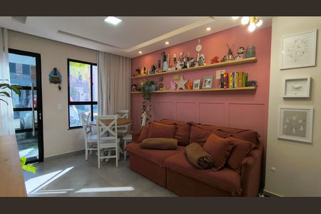 Sala de casa de condomínio para alugar com 2 quartos, 60m² em Vargem Grande, Rio de Janeiro