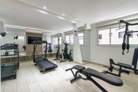 Apartamento para alugar com 107m², 2 quartos e 1 vaga Apartamento para alugar com 107m², 2 quartos e 1 vagaAcademia