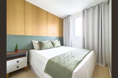 Quarto 1 - Suíte de apartamento à venda com 3 quartos, 64m² em Castelo, Belo Horizonte