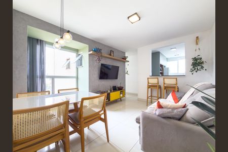 Sala de apartamento à venda com 3 quartos, 64m² em Castelo, Belo Horizonte