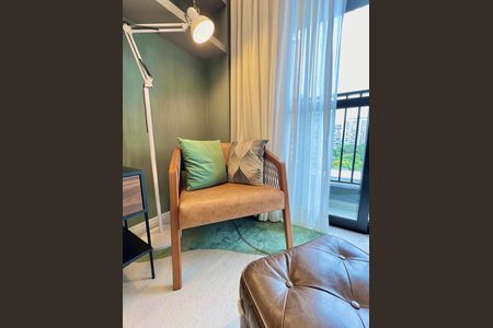 Sala / Quarto de apartamento para alugar com 1 quarto, 28m² em Indianópolis, São Paulo