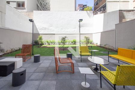 Studio para alugar com 32m², 1 quarto e sem vaga Studio para alugar com 32m², 1 quarto e sem vagaÁrea comum