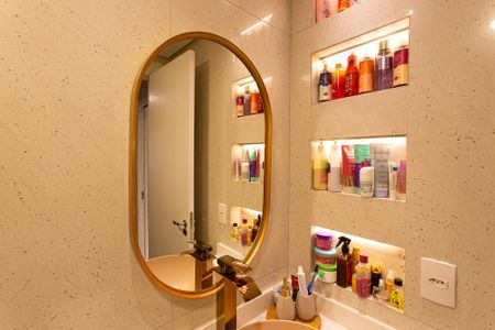 Apartamento à venda com 109m², 3 quartos e 2 vagasBanheiro da Suíte 3